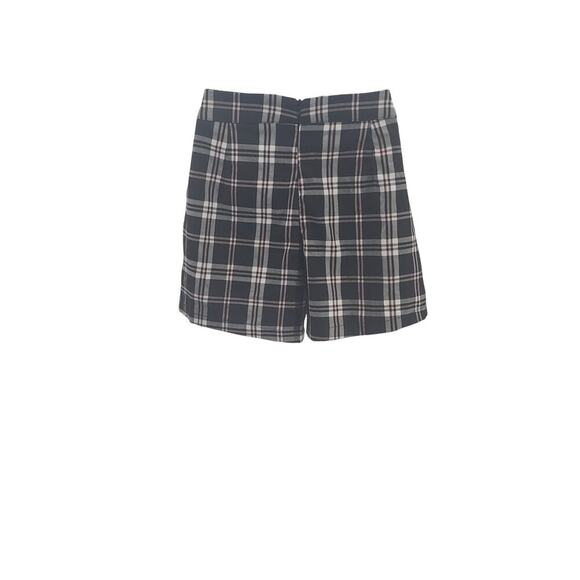 Rue 21 plaid black/pink dark academia Y2K mini skort Sz Medium Twee grunge punk - Picture 2 of 9